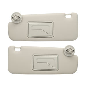 حاجب شمس للسائق والراكب متوافق مع شيفروليه سونيك 2012-2019 وسبارك 2013-2016، طراز بديل AW-SV0009، رمادي اللون، مصنوع من البولي بروبيلين والبلاستيك ABS+PVC - Product Image 1