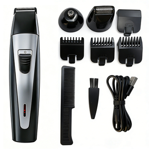 Cortadora de Pelo y Recortadora Combinadas, <span class=keywords><strong>El</strong></span>éctrica Inalámbrica para Hombres, Perfecta para Cortes de Pelo en Casa - Product Image 2