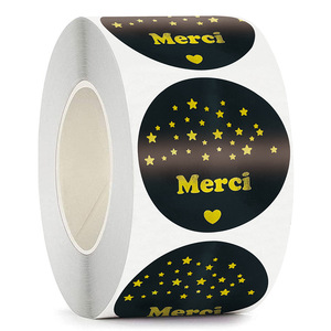 Tự Dính Tùy Chỉnh Quảng Cáo Sticker Sản Xuất Mã QR Nhãn Logo In Ấn Trong Suốt Không Thấm Nước Thương Hiệu In Ấn - Product Image 1