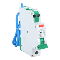 Medidor de Energía Inteligente Monofásico WIFI XBT TY-63WIFI, Monitorización de KWh, Interruptor Automático, Temporizador, Relé MCB 63A 6kA, 230V 50/60Hz
