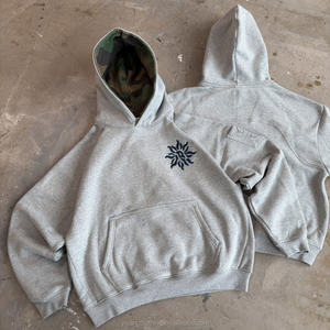 Sudadera con Capucha y Pantalones Deportivos Holgados de Algodón con Estampado de Manga Larga para <span class=keywords><strong>Hombre</strong></span>, Estilo Hip Hop Urbano, Bordado, Grueso - Product Image 1