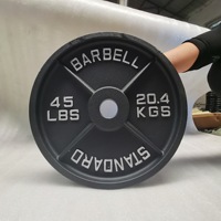 Disques de poids d'haltères de fitness accessoires d'équipement de gymnastique plaques d'haltérophilie plaques de poids en fonte à vendre