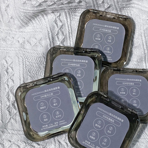 HERORANGE Paleta <span class=keywords><strong>de</strong></span> <span class=keywords><strong>sombras</strong></span> <span class=keywords><strong>de</strong></span> ojos <span class=keywords><strong>de</strong></span> 4 colores, ideal para viaje, juego <span class=keywords><strong>de</strong></span> maquillaje, brillo mate, sombra <span class=keywords><strong>de</strong></span> ojos, paleta <span class=keywords><strong>de</strong></span> contorno - Product Image 6