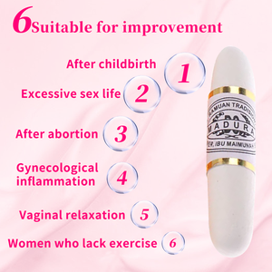 Toptan özel etiketleme bitkisel kadınsı hijyen ürünleri Madura vajinal küçültmek sopa Yoni gevşek vajinalar için sıkma değnek - Product Image 3