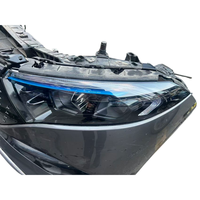 Componentes delanteros originales de segunda mano de fábrica para Mercedes Benz EQA EQB X243, parachoques completo con parrilla, ventilador del radiador y faros.