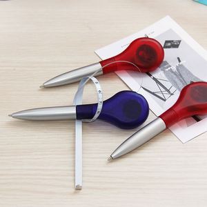 Cadeau promotionnel multifonctionnel, article souvenir, ruban à mesurer en plastique de 1 m, stylo à bille pour l'extérieur - Product Image 6