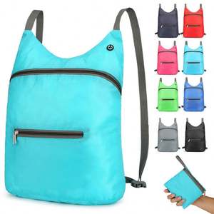 Swimming Gym Outdoor Camping Waterproof Wet Dry Separation Bag <b>Drawstring</b> <b>Backpack</b> With a Front Zipper Pouch Sports Gifts - Product Image 2