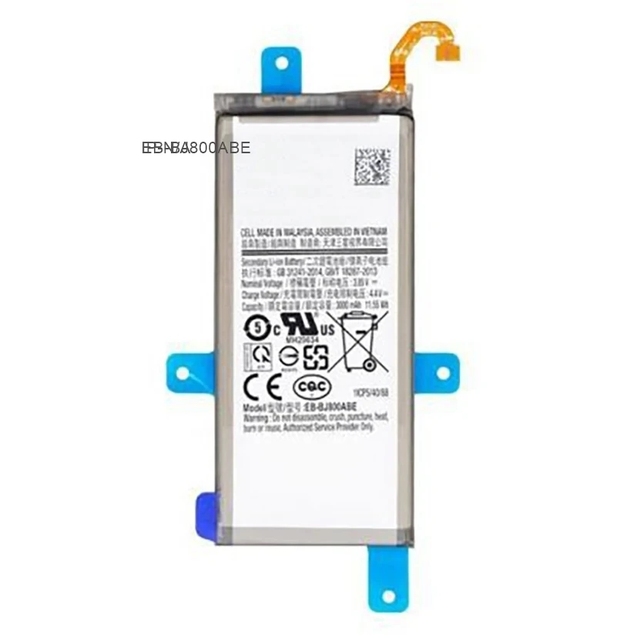 New High Quality Capacity Battery EB-BJ800ABE for Samsung Galaxy J6 2018 A6 2018 Li-ion 3000mAh Digital Phone Battery