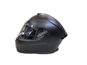 CL UM-108新款全脸摩托车头盔CCC认证防抱死制动系统外壳透明遮阳板哑光黑色饰面可更换鳍全季2 - Product Image 5