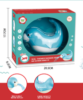 Jouet de bain MILI le plus récent avec roue à eau rotative et ventouse, idéal pour le bain et la douche des tout-petits et des bébés