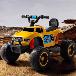 Max Ride On - Vehículo Todoterreno Eléctrico de 4 Ruedas para Niños de 2 a 4 Años, Coche de Juguete de Plástico Recargable con Ruedas Grandes - Product Image 1