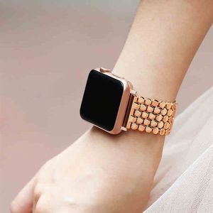Correa de Reloj de Lujo de Alta Calidad, Hexagonal, de 45 mm y 49 mm, Ultra Dorada, de Acero Metálico, para Apple <span class=keywords><strong>iWatch</strong></span> <span class=keywords><strong>Serie</strong></span> 7 y <span class=keywords><strong>8</strong></span> - Product Image 4