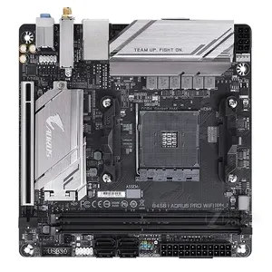 B450 I AORUS PRO WIFI для Gigabyte Socket AM4 B450 DDR4 32GB PCI-E 3,0 M.2 AM4 Mini-ITX десктопная материнская плата высокого качества Fast Sh