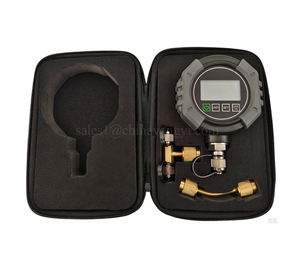 Pengukur Vakum Digital Micron <span class=keywords><strong>Vacuum</strong></span> <span class=keywords><strong>Gauge</strong></span> 1/4 Inch dengan Adaptor T, Penguji Tekanan Vakum Refrigeran dengan Sensor <span class=keywords><strong>Pirani</strong></span> - Product Image 5