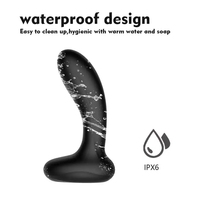 Masseur de prostate rechargeable à aspiration magnétique, 10 vitesses de vibration, 146 mm, stimulation ergonomique du point G, plug anal pour hommes, qualité alimentaire