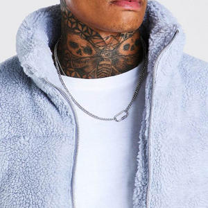 Custom logo Plus Size <b>Thick</b> Warm Casual Loose Outdoor Down Coat Winter <b>Men</b> <b>Fleece</b> <b>Jackets</b> - Product Image 4