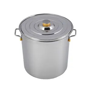 Lyroe Pot à soupe Commercial viande bouillie baril en acier inoxydable pour Restaurant