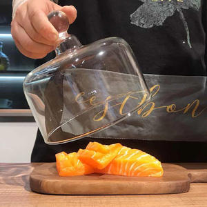 Vente <span class=keywords><strong>en</strong></span> gros grand dôme <span class=keywords><strong>en</strong></span> <span class=keywords><strong>verre</strong></span> transparent transparent <span class=keywords><strong>cloche</strong></span> <span class=keywords><strong>cloche</strong></span> affichage dômes pour la nourriture - Product Image 6