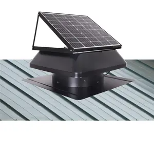 40 Watt Solar Powered Attic Roof DC Fan Industrial Warehouse Fans Cooling Hot Air Exhaust Vent Fan Ventilation