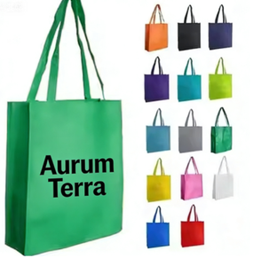 Sacs fourre-tout promotionnels personnalisés recyclables, sacs de shopping non tissés avec logo, poche Marathon Bundle - Product Image 3