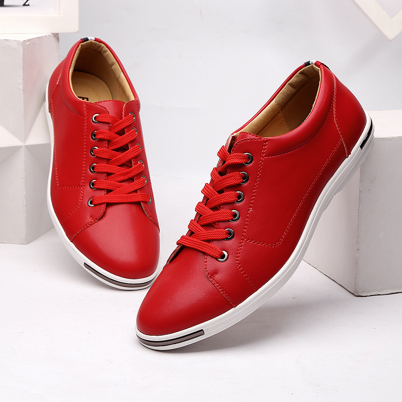 Red Tap Shoes for Men Elegant Training Essentials