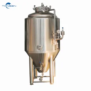 Aço inoxidável 500 litros fermentação tanques 500 litros cônico cerveja fermentador 500L