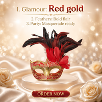 Masques en PVC pour fête d'anniversaire, Halloween, remise de diplôme, mascarade, cosplay féminin, thème historique, couverture intégrale du visage, extérieur