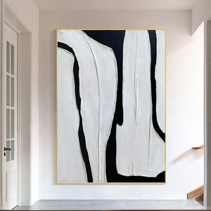 Dipinti astratti dipinti a mano di pura arte della parete esterna e interna della sala dipinti ad olio fatti a mano e arti murali - Product Image 1