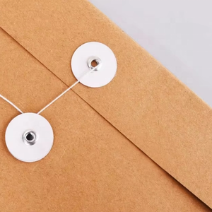 Logotipo personalizado A4 papel Kraft grueso hebilla de cobre bolsa de archivo Oficina de ofertas personal información archivo bolsa postor promoción - Product Image 3