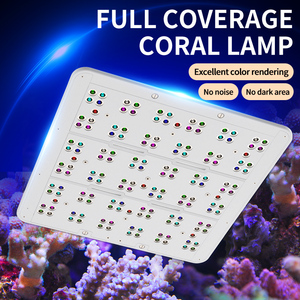 KASSRAY Série <span class=keywords><strong>T</strong></span> Panneau lumineux plat pour coraux, LED CREE, corps en aluminium, produit pleine taille, alimentation Meanwell pour aquarium de récif corallien marin - Product Image 4