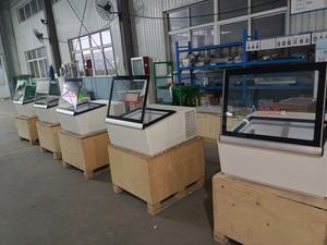 Artaus Factory Custom Built-In Gelato Display Freezer para uso <span class=keywords><strong>en</strong></span> encimera <span class=keywords><strong>en</strong></span> Deli & Sweet Shop 43L GN1/3,4,6 4KG Gelato Pan - Product Image 4