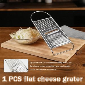 ที่ขูดผักอเนกประสงค์สแตนเลสสำหรับครัว เครื่องหั่นผัก เครื่องขูดชีส - Product Image 2