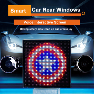 Pantalla de expresión fresca para ventana trasera de coche, luz de expresión Led, pantalla interactiva de voz Ai inteligente, programable controlada por aplicación - Product Image 3