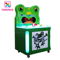 Funspace vente en gros à pièces Hit Frog Ticket Redemption Game Machine Kids Little Hammer Arcade Game Machine For Indoor Venue