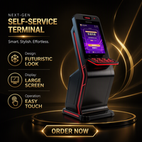 Terminal de jeu à écran tactile en libre-service, distributeur de billets de loterie, borne de paiement pour le commerce de détail et le divertissement