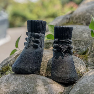 मछली की राजकुमारी पालतू जूते लोच टिकाउ पहनने के प्रतिरोध विरोधी पर्ची वाटरप्रूफ खेल समायोज्य कुत्ते जूते - Product Image 6