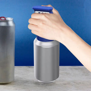 Abrelatas de latas impreso en 3D, herramienta portátil reutilizable para abrir bebidas, abridor de latas de cerveza resistente al desgaste para proteger las uñas. - Product Image 5