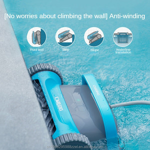 Reemplace el <span class=keywords><strong>robot</strong></span> de limpieza de natación delfín con cable capacidad de limpieza de alta calidad para limpiar el piso y la pared de la piscina máquina de succión - Product Image 5