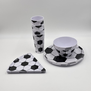 Vasos de Melamina de 500 ml/17 oz para la Copa Mundial de Fútbol, Ideales para Fiestas Deportivas y Noches de Juego - Product Image 3