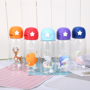 Plastic Straw Cup Bpa Free Cartoon Design For Kids And Students Back To School Gift Cup - Product Image 2