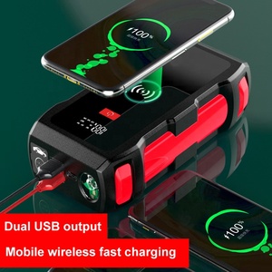Multi Functional 12V 10000 Amh Wireless Charging Lithium Power Bank <strong>Battery</strong> Pack Dual USB LCD Display Car Jumper Truck <strong>Booster</strong> - Product Image 6