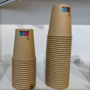 Gobelets en papier du Vietnam jetables avec revêtement intérieur, à paroi simple ou double ondulée, impression personnalisée, tailles sur mesure, OEM ODM disponibles - Product Image 1