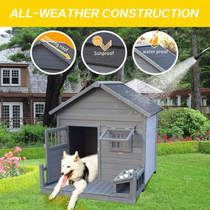 WDF, venta al por mayor, Perrera de madera, diseño moderno, refugio de animales, casa personalizada para mascotas, jaula indestructible, jaula para exteriores, casa para perros - Product Image 6