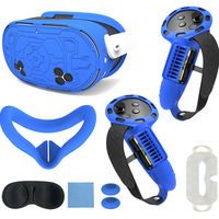 Kit de protection pour Meta Quest 3S : Coques de manettes, protections de lentilles et accessoires en TPU pour casque VR Meta Quest 3
