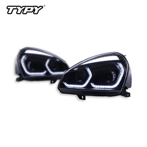 Para los conjuntos de faros delanteros del Lada Priora 2007-2018: kit de conversión de lentes LED con luces diurnas y direccionales secuenciales - Product Image 2