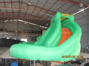 Tobogán inflable gigante de nylon con piscina de pelotas para la diversión de los niños con deslizamientos y juegos de pelotas. - Product Image 5