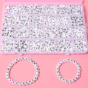 Kit de Fabricación de Joyas con Cuentas XR Wholesale, Cuentas para Pulseras, Cuentas de Vidrio Tipo Pony y Cuentas con Letras del Alfabeto para Manualidades y Regalos - Product Image 3