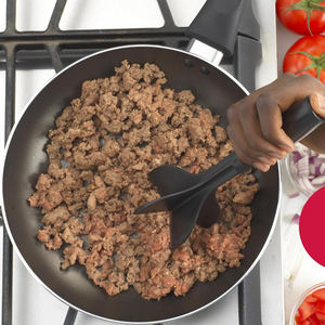 Herramienta de cocina para picar, ayudante de hamburguesa de plástico, picador de carne, triturador de carne picada - Product Image 3