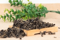 Yuanfu Comida China, Hongo Negro Natural Seco al Aire en Forma de Copo, Marca Dingkang, 12 Meses de Caducidad