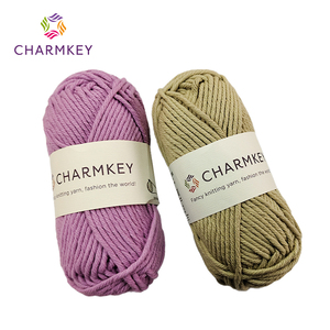 Chunky 10 plis pur 100% coton peigné à la main fil à tricoter fil de coton bio pour sac au Crochet gants tricotés tricot bébé Cardigan - Product Image 6